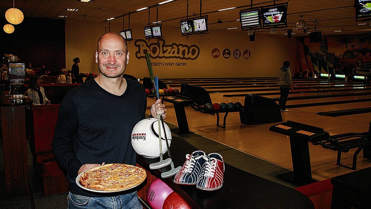Vielfältig: Ob Bowling, Minigolf, Fußball oder Essen - im Freizeit- und Event-Center Bolzano bietet Betreiber Christoph Altmiks den Besuchern ein großes Freizeitangebot. | © Amina Vieth