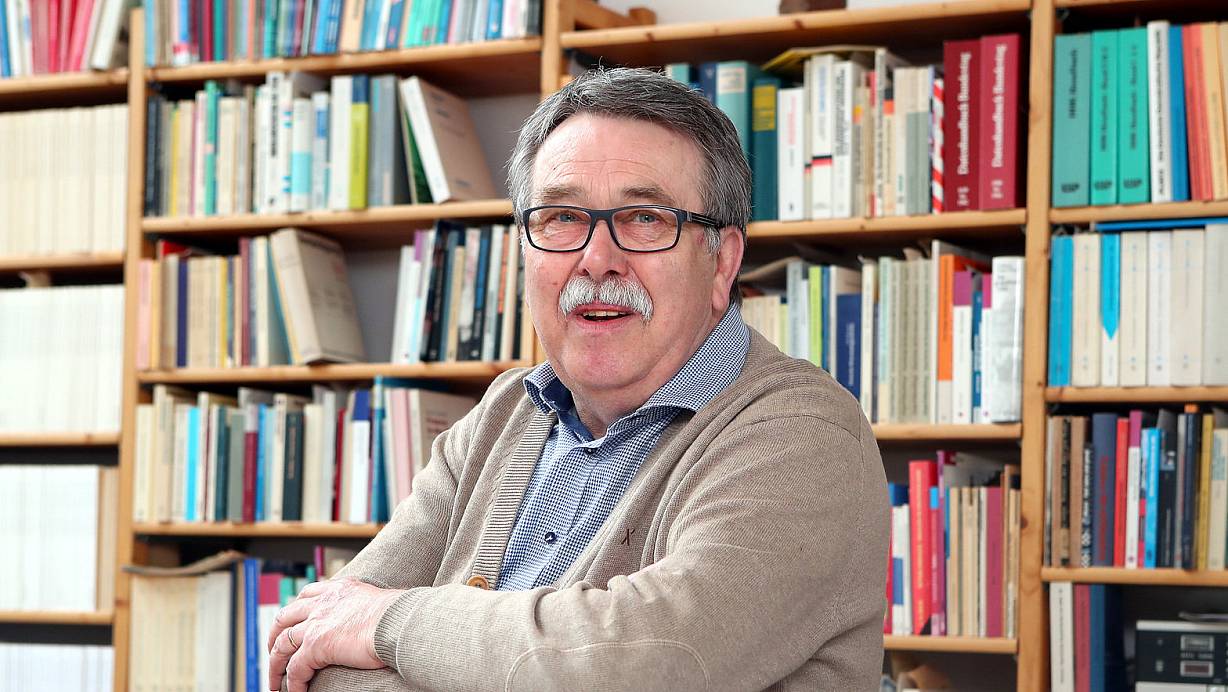 Nach fast 15 Jahren an der Spitze ist Schluss: Johannes Altenberend, Vorsitzender des Historischen Vereins für die Grafschaft Ravensberg. | © Wolfgang Rudolf