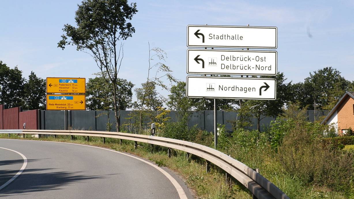 Die Lärmschutzwand an der Auf- und Abfahrt Westenholzer Straße wird verlängert. | © Regina Brucksch