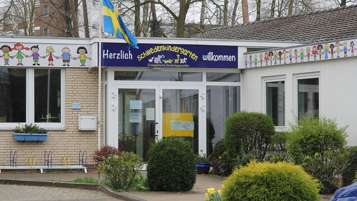 Einbrecher machten sich im Schwedenkindergarten zu schaffen. | © Klaus Frensing