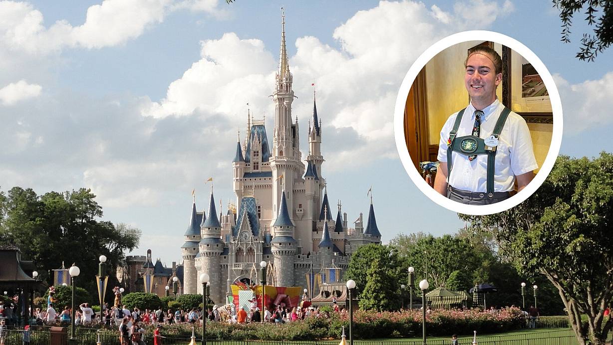 Jan Seidel schlüpft für seinen Dienst im deutschen Pavillion bei Walt Disney in typisch deutsche Kleidung. Das Disney-Schloss in Orlando sieht der Versmolder in nächster Zeit täglich auf dem Weg zur Arbeit. | © Pixabay/Jan Seidel