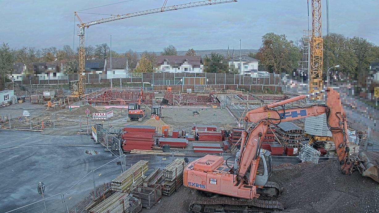 Es geht voran: Über eine Webcam lässt sich der Baufortschritt verfolgen. | © Stadt Höxter