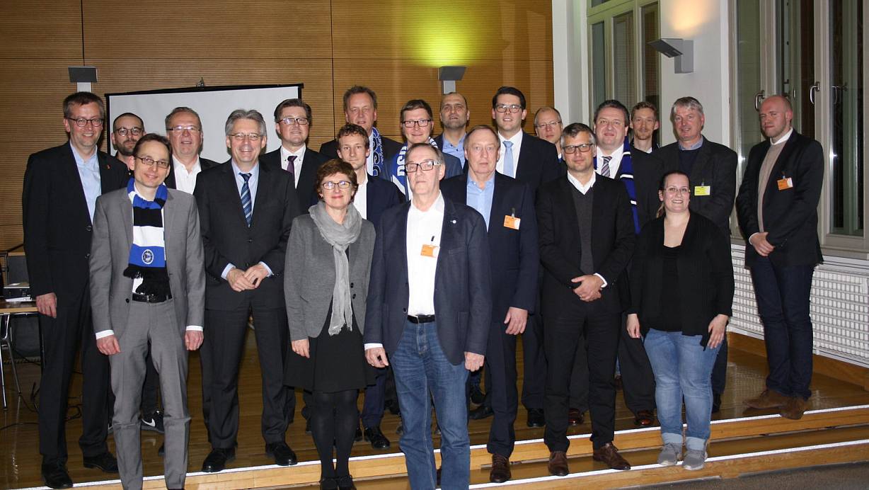 Gründungsfeier: Der "DSC Arminia Bundestag" hat sich in Berlin konstituiert. | © Büro Schwartze