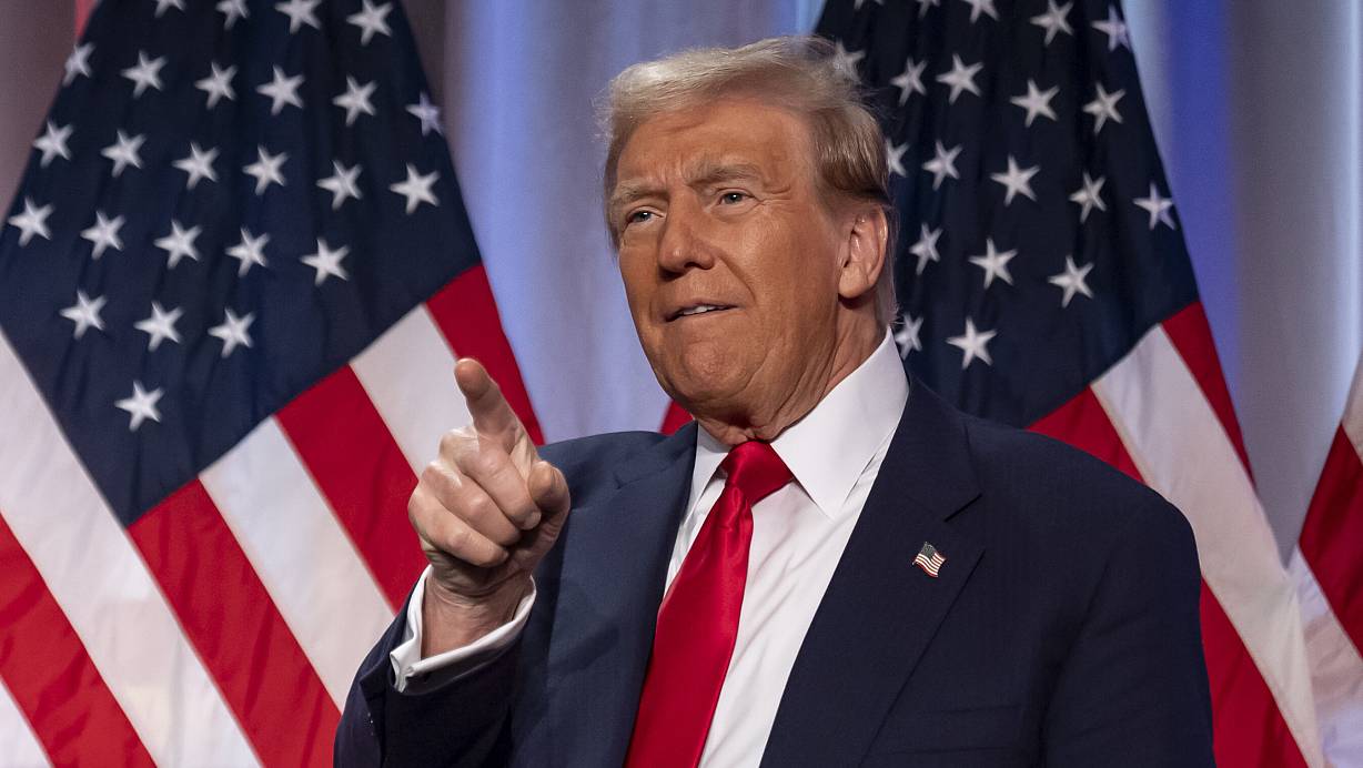Triumph bei der US-Wahl: Die Pläne von Donald Trump könnten langfristig den Vereinigten Staaten schaden – und Europa im Wettbewerb Chancen eröffnen. | © picture alliance/dpa/AP
