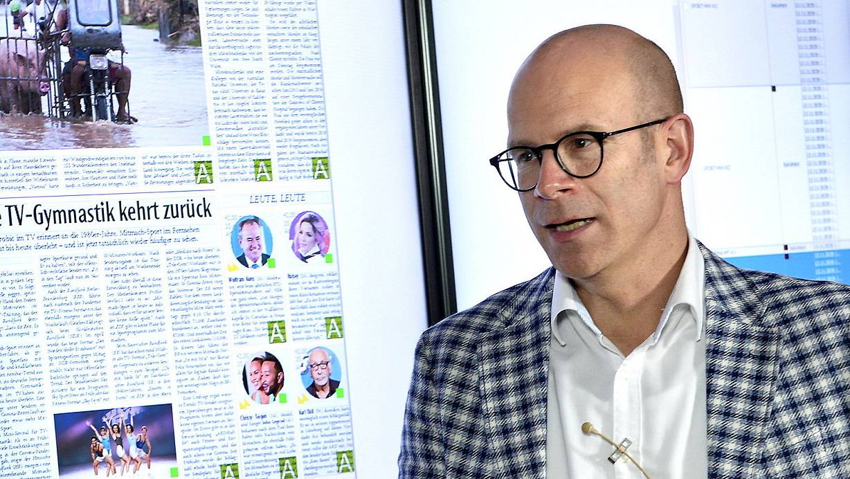 Ingo Nürnberger bei seinem Redaktionsbesuch bei der NW. | © Barbara Franke