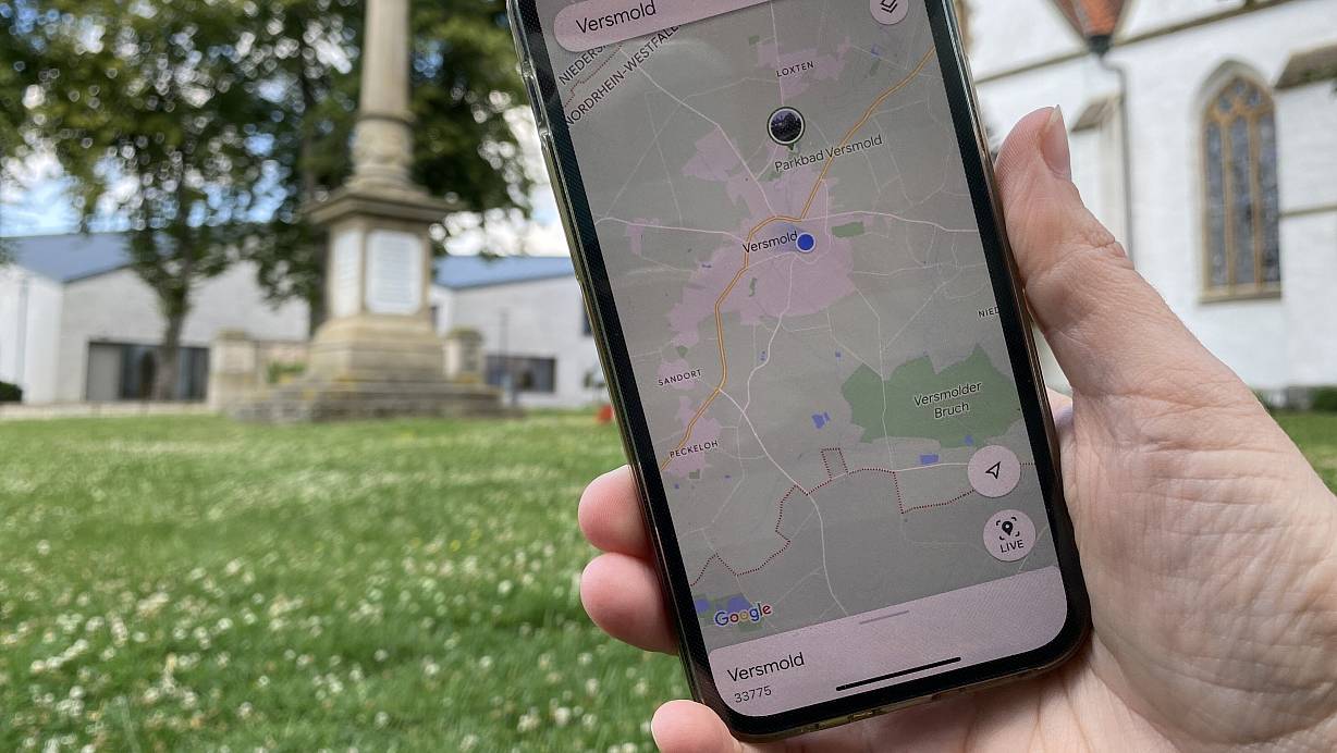 Beim Online-Kartendienst Google Maps entsprechen nicht alle Einträge der Wahrheit. Auch in Versmold gibt es Fakes. | © Tasja Klusmeyer