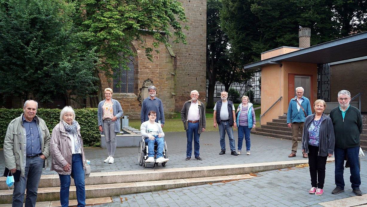 Das Bündnis „Lübbecke zeigt Gesicht“ plant ein Fest am Alten Amtsgericht am 26. August. | © Michael Grundmeier