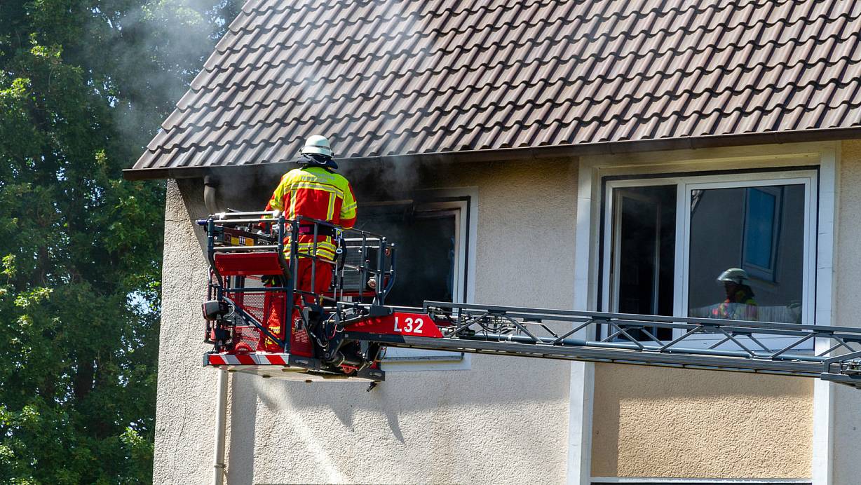 Das Feuer konnte schnell gelöscht werden. | © Feuerwehr Porta/Michael Horst
