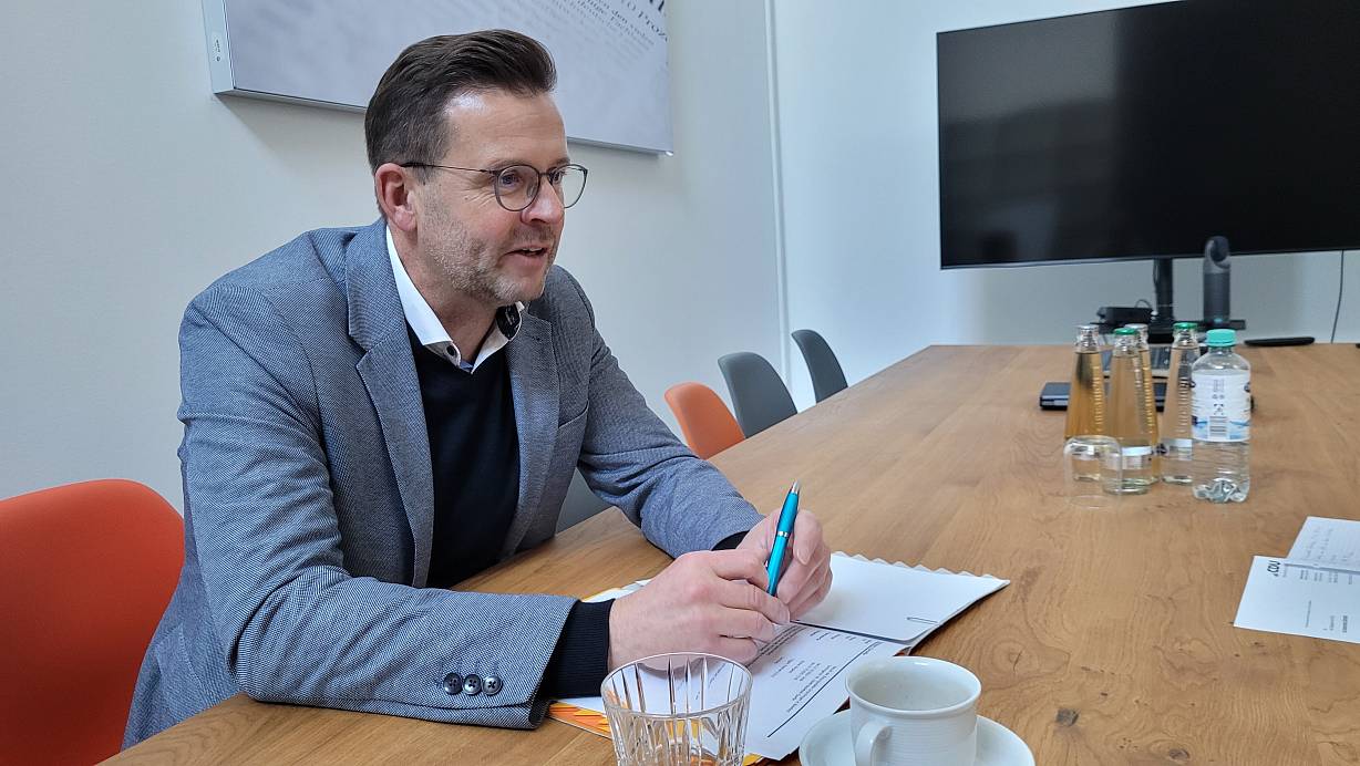 Stellt sich der Wiederwahl: Der Gütersloher CDU-Kreisvorsitzender Raphael Tigges (52). | © Ludger Osterkamp