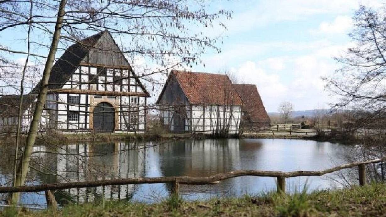 Das Paderborner Dorf im Detmolder Freilichtmuseum. | © Archivfoto: Alexandra Schaller