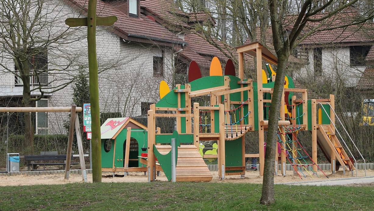 <span style="color: rgb(34, 34, 34);">Verwaist: Der Spielplatz Kiefernweg.</span> | © Jobst Lüdeking