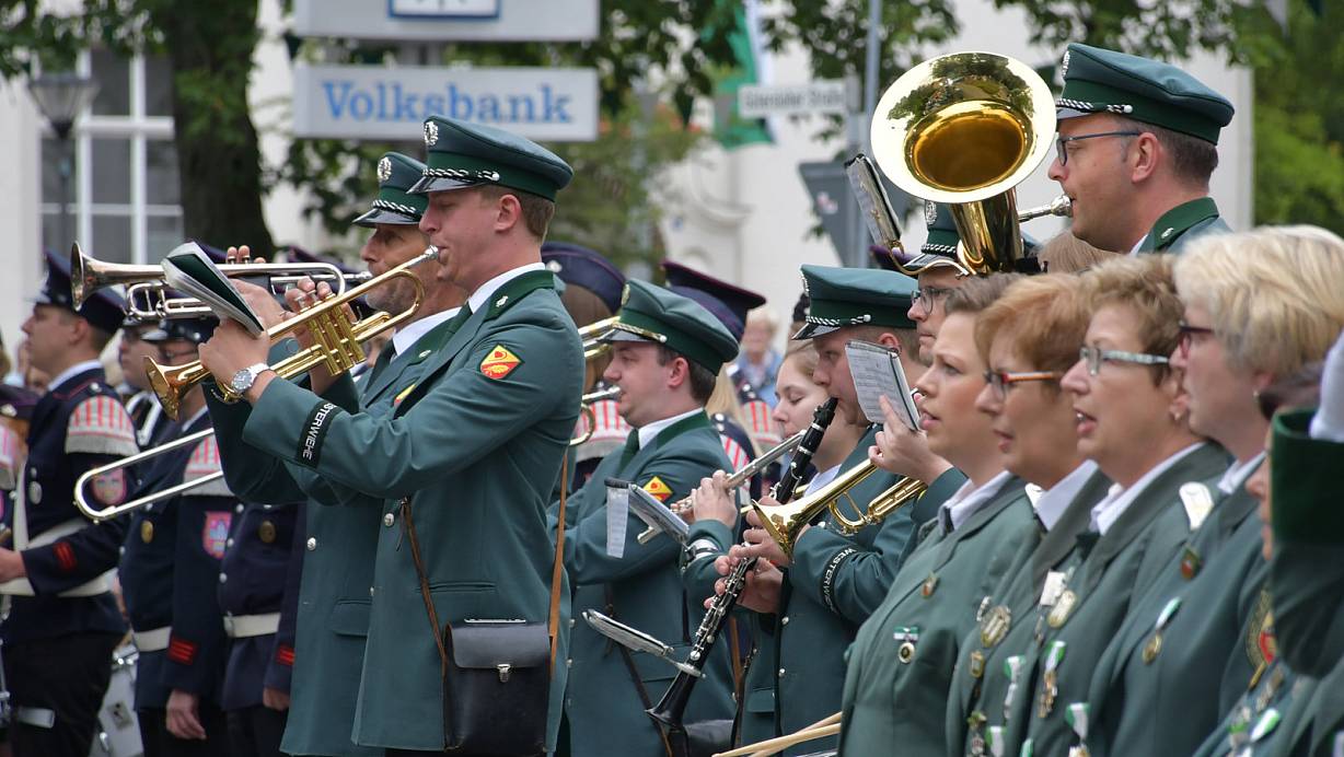 Ein Anlieger hatte sich &uuml;ber die Lautst&auml;rke beim Sch&uuml;tzenfest beschwert. | &copy; Archivfoto/Birgit Vredenburg