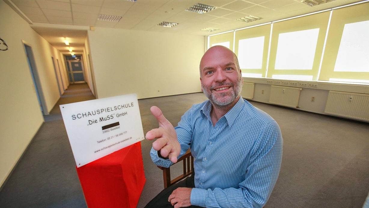 Die Schauspielschule in Bielefeld ist jetzt geschlossen. | © Andreas Zobe