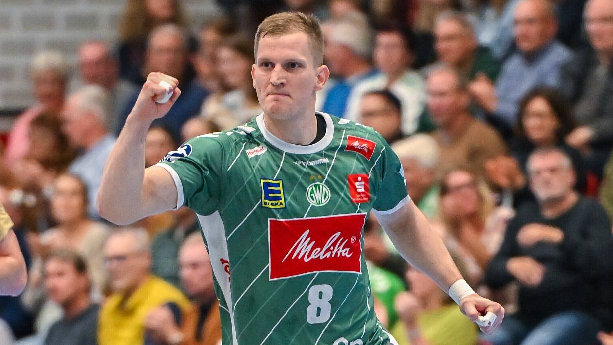 Der Litauer Karolis Antanavicius ist der Top-Zugang von GWD Minden und wurde gleich zum besten Torschützen des Aufsteigers. | © Angela Metge