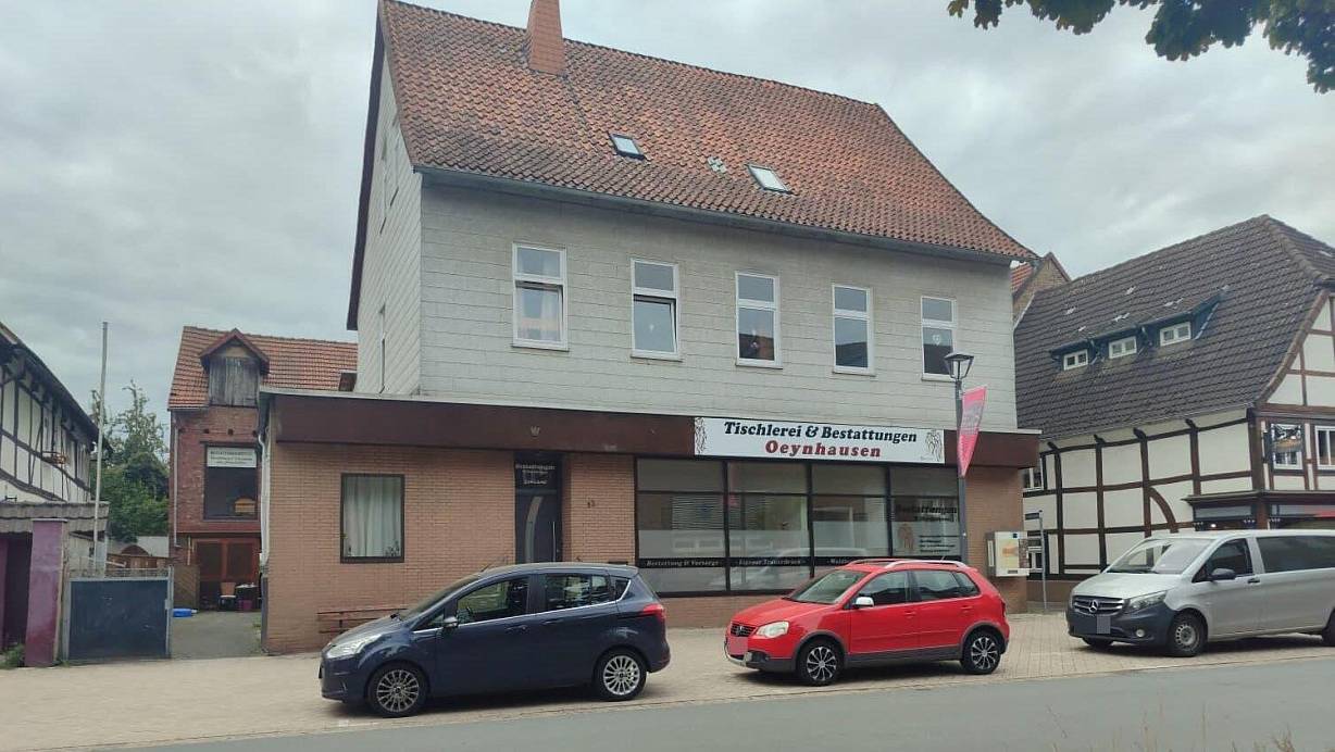 Auf die Tischlerei von Wilhelm Oeynhausen wurde ein Brandanschlag verübt. | © Moritz Räker