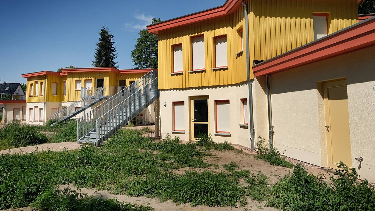 Der neue Waldorf-Kindergarten Heckenrose in Gütersloh ist in Betrieb. | © Andreas Frücht