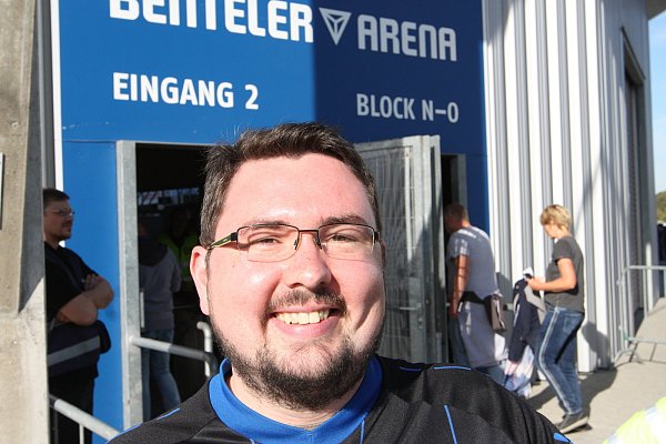 Andreas Ludwig, auch bekannt als Pader-Optimist, bloggt regelmäßig und ist Teil der PaderCast-Crew. - © Uwe Müller