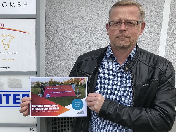 Erfolgreich bei der Sicherung von Arbeitsplätzen, Standorten und Zukunftsperspektiven war der Benteler-Steel/

Tube-Betriebsratsvorsitzende und IG Metaller Manfred Block. - © IG METALL