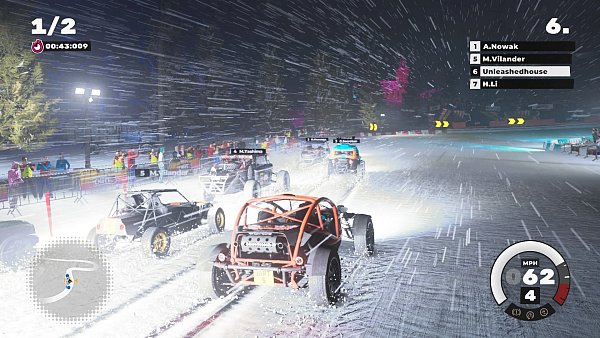 Mit den vielen Einstellungsoptionen, die wir im Arcade-Modus zur Verfügung haben, können wir Variationen von Strecken unter verschiedenen Wetter- und Tagesbedingungen mit Fahrzeugklassen ausprobieren, die wir in der Karriere so nicht zu sehen bekommen. - © Codemasters