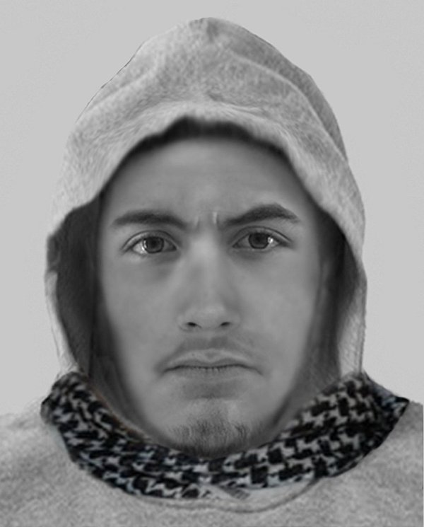 Der abgebildete Mann steht unter Verdacht in Minden zwei Überfälle begangen zu haben. - © Foto: Polizei Minden-Lübbecke