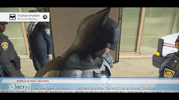 Wenn du Batman sein kannst, sei Batman: Die Trophäe ist wohl der Traum vieler Batman-Fans. Bei "Batman - The Telltale Series" kann man sich die Auszeichnung verdienen - lässig und mit einer Hand vom Sofa aus. - © Telltale Games