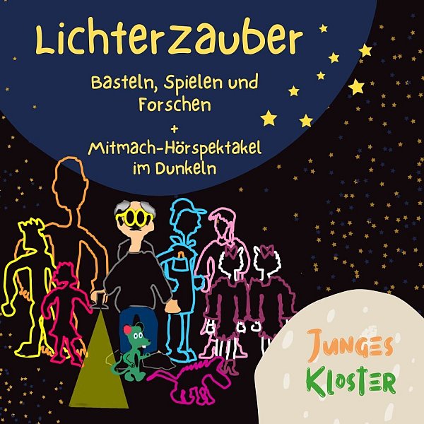 Bei einem Mitmach-Hörspektakel im Dunkeln können Kinder selbst Teil einer Geschichten werden und mitwirken. Zum Beispiel indem sie die Geräusche zur Geschichte selbst erzeugen. - © privat
