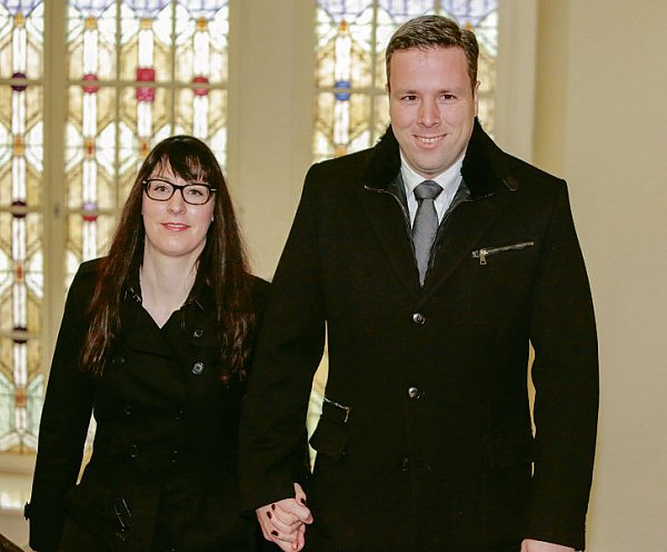 Robert kam mit Ehefrau Sarah Tönnies (l.), Zeugen zufolge hatten die Tönnies-Frauen bisher im Konzern nur geringen Einfluss.