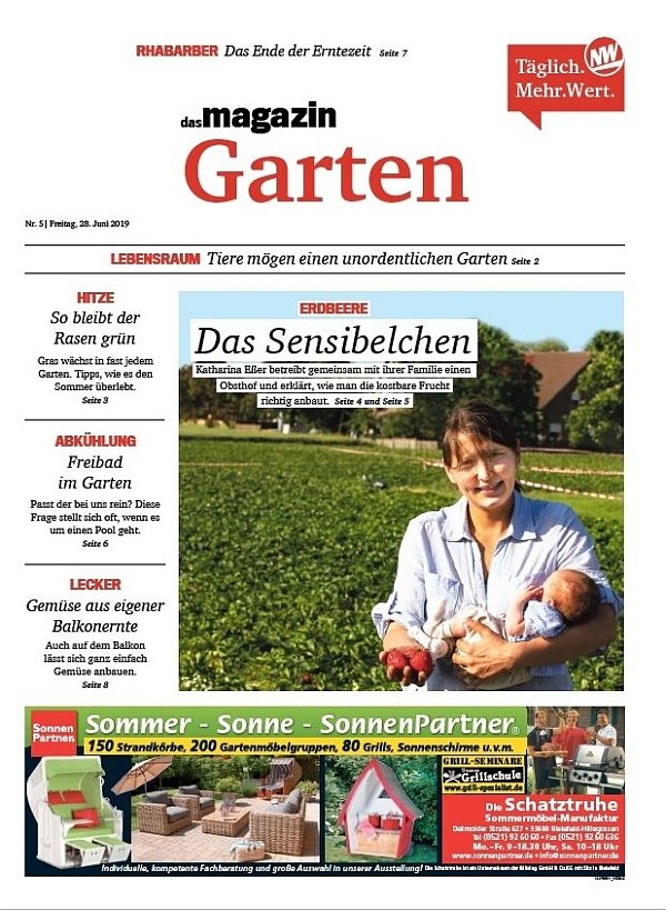 Klicken Sie auf das Bild und lesen Sie die aktuelle Ausgabe der NW-Garten.