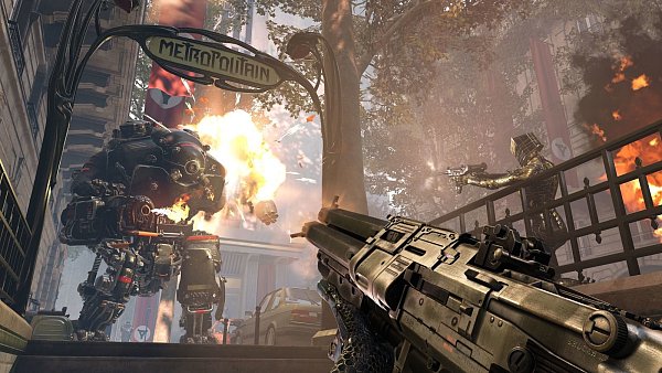 Insbesondere die stärksten Gegner sind heftige Herausforderungen. Zu dumm, dass sie ständig wiederauferstehen. - © Machine Games/Bethesda