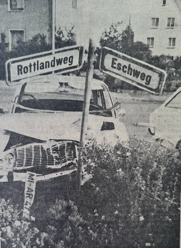 Gefährliche Ecke: An der Kreuzung in Kirchlengern "rummste" es nicht zum ersten Mal. - © NW/Louisa Kohnert