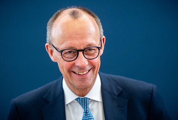 Der CDU-Vorsitzende Friedrich Merz soll am Dienstag zum Bundeskanzler gewählt werden. - © Michael Kappeler/dpa