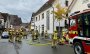 Massiver Kellerbrand an der Thülecke Delbrück legt Teile der Delbrücker Innenstadt lahm