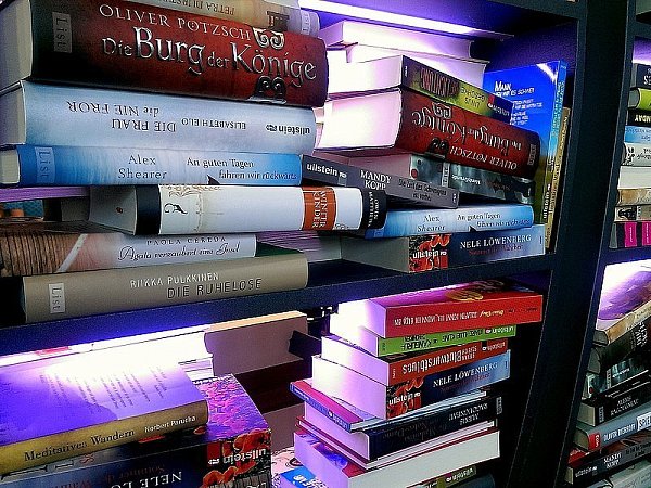 Die auf der Buchmesse ausliegenden Werke sind ein gefundenes Fressen für Gelegenheitsdiebe. Die Verlage ziehen daraus aber ihren Nutzen. - © FOTO: CHRISTIAN SCHWEPPE