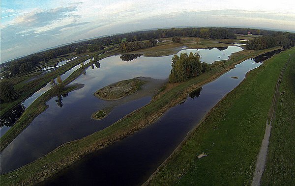 Das Steinhorster Becken aus der Vogelperspektive. - © FOTO: MARC KÖPPELMANN