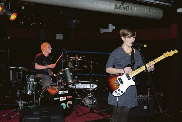Antonia Wegener und Michael Vocke spielten beim "Music Slam" ihr letztes Konzert zusammen.
