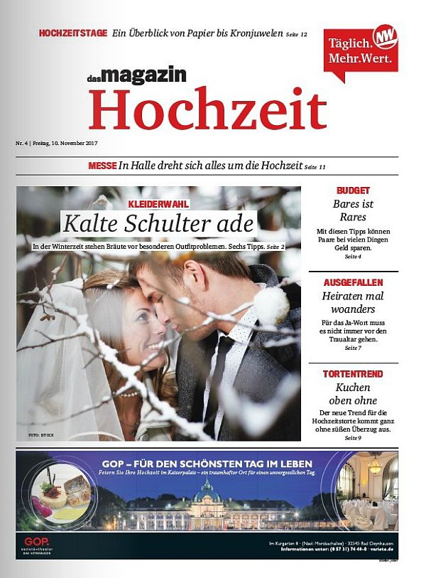 Klicken Sie auf das Foto, um zur aktuellen NW-Hochzeit zu gelangen.