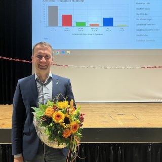 Ergebnis der Kommunalwahl 2025 Hüllhorst: Zweite Amtszeit für Michael Kasche