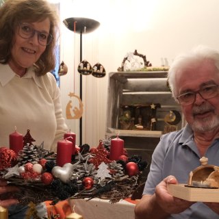 Weihnachtsmarkt im eigenen Haus in Bad Oeynhausen: Krippen - von der Nussschale bis zum Bauhaus-Stil
