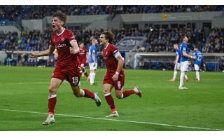 Stimmen zum 2:2 in Darmstadt: Arminias Torschütze Großer über sein Erfolgsrezept: 