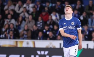 Transfermarkt: Arminia Bielefelds Stürmer Julian Kania vor Winter-Wechsel?