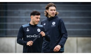 Nach Innenbandriss: Russo-Rückkehr naht: Stellt Arminia-Trainer Kniat wieder um?