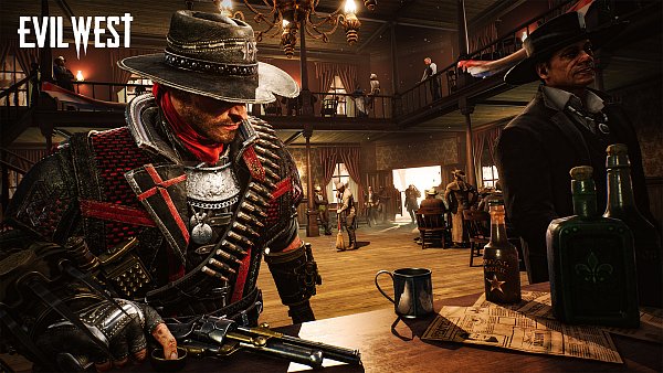 Für eine Flasche "Royal Beer" kommen wir gerne zurück in den Saloon. Was kaum jemand weiß: Im Keller ist das geheime Labor unserer Organisation. - © Focus Home Interactive