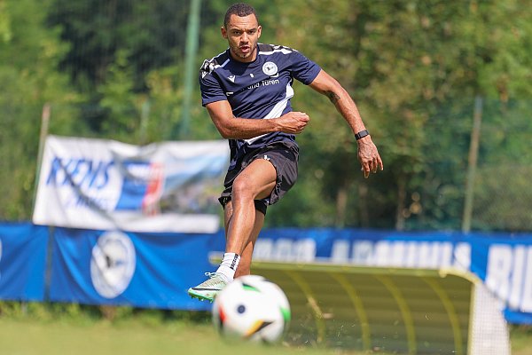 Jeredy Hilterman im Trainingslager der Arminen in Kiens. - © Oliver Krato