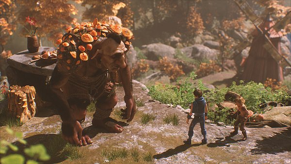 Armer, trauriger Troll! Seine Frau ist von einem bösen Troll versklavt worden. Die beiden Brüder brechen nun auf, um sie zu retten. - © 505 Games