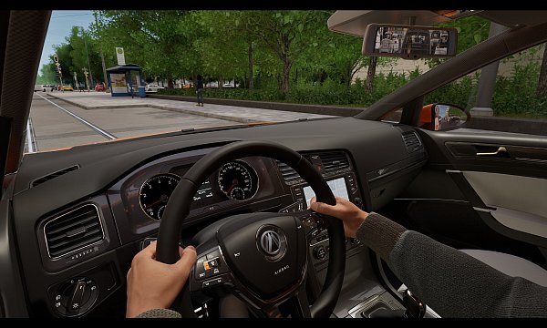 "CityDriver" lässt sich mit Maus und Tastatur, Controller oder Gaming-Laptop spielen. - © Screenshot
