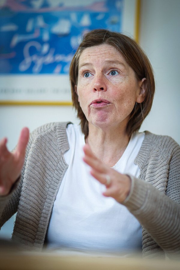 Die Juristin Nicole Reese stand wegen eines offenen Briefes zu den „Spaziergängen" und rechtlichen Fragen der Redaktion Rede und Antwort. - © Sarah Jonek Fotografie