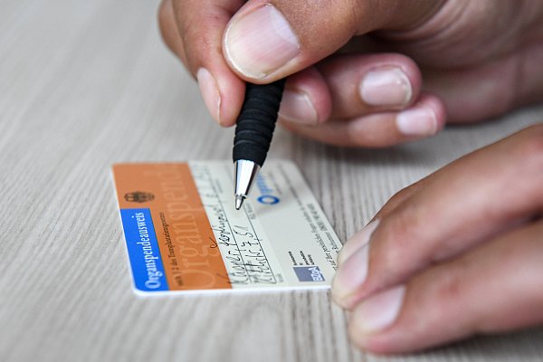 Spendenwillige können ihre Entscheidung jederzeit abändern. Dazu kann etwa einfach ein neuer Organspendeausweis ausgefüllt werden. - © epd/Julia Steinbrecht