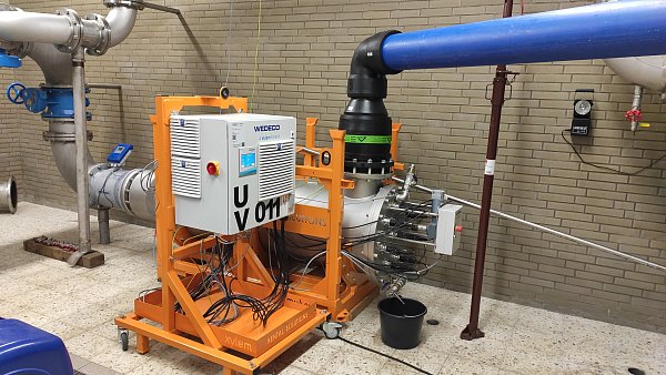 Die UV-Anlage ist seit geraumer Zeit am Wasserwerk I an der Portastraße in Betrieb. Foto: - © Stadtwerke Minden