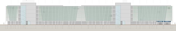 Die begrünte Fassade und das begrünte Dach des neuen Parkhauses. - © Universität Bielefeld