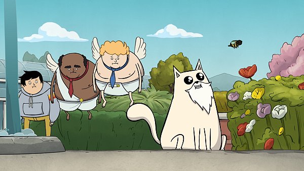 Die Animationsserie Exploding Kittens gibt’s ab dem 12. Juli auf Netflix. - © 2023 Netflix, Inc.